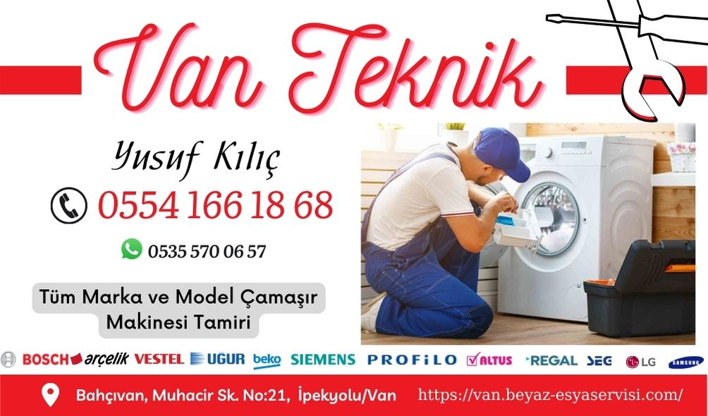 van-çamaşır-makinesi-tamircisi